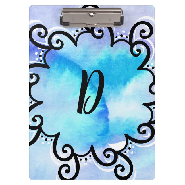 Carpeta De Pinza Medallón oceánico (Anverso)
