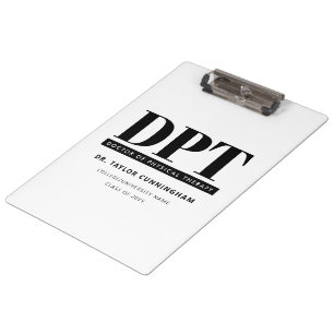 Carpeta De Pinza Médica de DPT moderno personalizado de la terapia