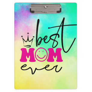 Carpeta De Pinza Mejor Mamá de la Historia - Muro de la Plaza Keych