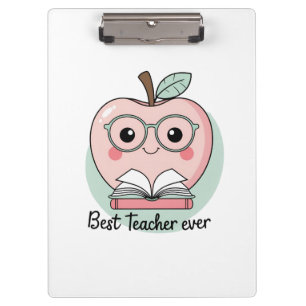 Carpeta De Pinza Mejor Teacher de Apple Design
