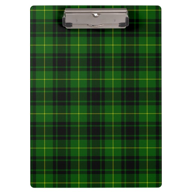Carpeta De Pinza Melocotonería tartan de MacArthur (Anverso)