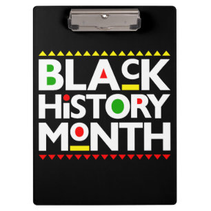 Carpeta De Pinza Mes de la Historia Negra Melanin King Reina Sista