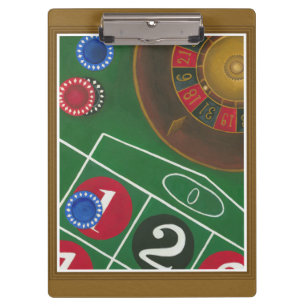 Carpeta De Pinza Mesa de ruleta con patas y rueda