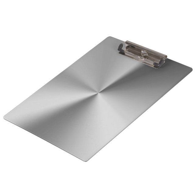 Carpeta De Pinza Metal cepillado (Angular)