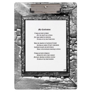 Carpeta De Pinza Mi confesión