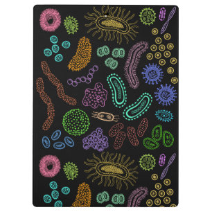 Carpeta De Pinza Microbios