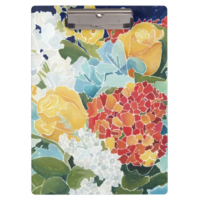 Carpeta De Pinza Midnight Florals II (Anverso)