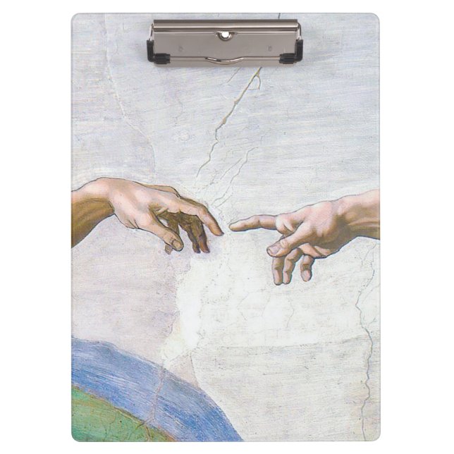 Carpeta De Pinza Miguel Ángel - Creación de Adam aislado (Anverso)