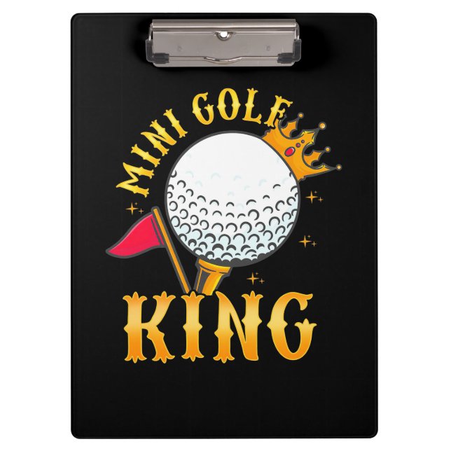 Carpeta De Pinza Mini Golf King (Anverso)