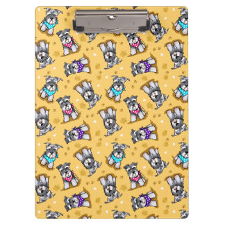 Carpeta De Pinza Mini Schnauzer Sunshine KiniArt