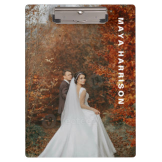 Carpeta De Pinza Minimalist Full Photo Photography clipboard