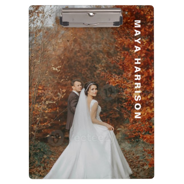 Carpeta De Pinza Minimalist Full Photo Photography clipboard (Anverso)