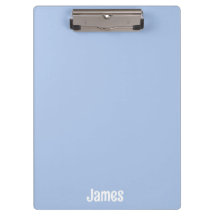 Minimalista moderna personalizada azul nombre pers