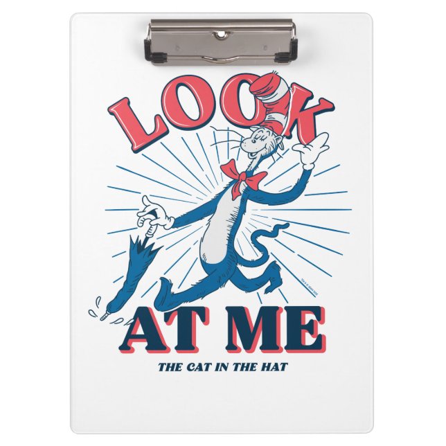 Carpeta De Pinza Mírame Gato En El Gorra (Anverso)