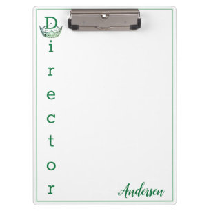 Carpeta De Pinza Miss America Crown Clipboard Director
