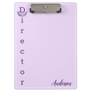 Carpeta De Pinza Miss America Crown Clipboard Director