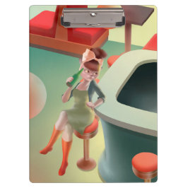 Carpeta De Pinza Miss Meow - Serie nocturna de bares