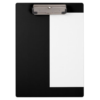 Carpeta De Pinza mitad blanca mitad negra, mitad negra mitad blanca
