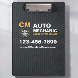 Carpeta De Pinza Mobile Mechanic Auto Car Repair Services