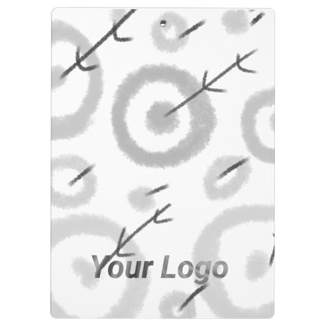 Carpeta De Pinza Moda DE ESTILO MÍNIMO MODERNO MONOGRAM ELEGANTE SI (Reverso)