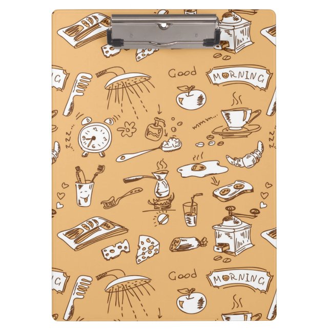 Carpeta De Pinza Modelo 2 del desayuno (Anverso)