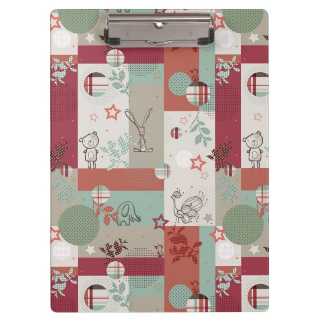 Carpeta De Pinza Modelo 2 del edredón del bebé (Anverso)