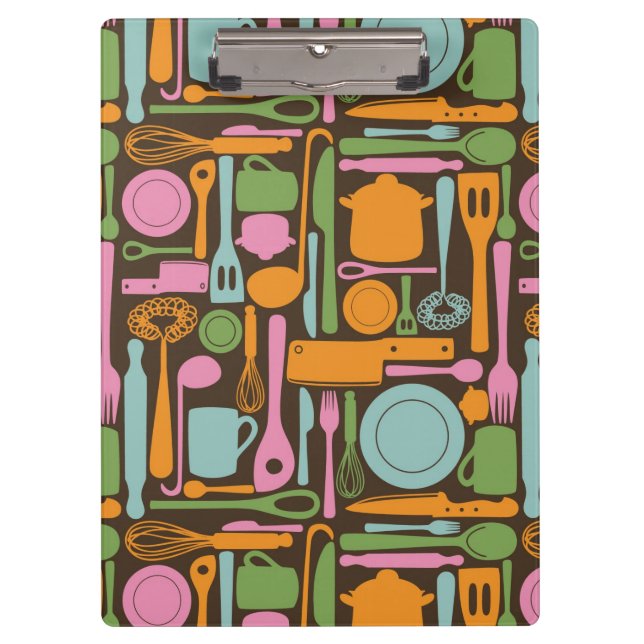 Carpeta De Pinza Modelo 3 de los utensilios de la cocina (Anverso)