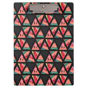 Carpeta De Pinza Modelo abstracto dibujado mano de la sandía