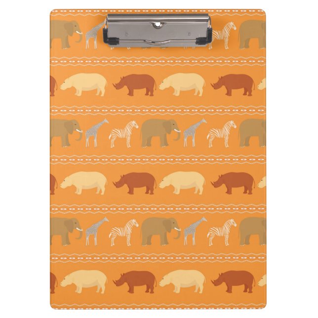 Carpeta De Pinza Modelo africano (Anverso)