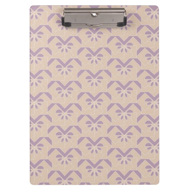 Carpeta De Pinza Modelo al revés de la lavanda (Anverso)