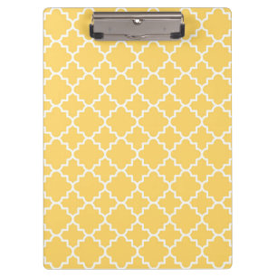 Carpeta De Pinza Modelo amarillo de Quatrefoil