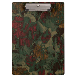 Carpeta De Pinza Modelo colorido del camuflaje de la flor