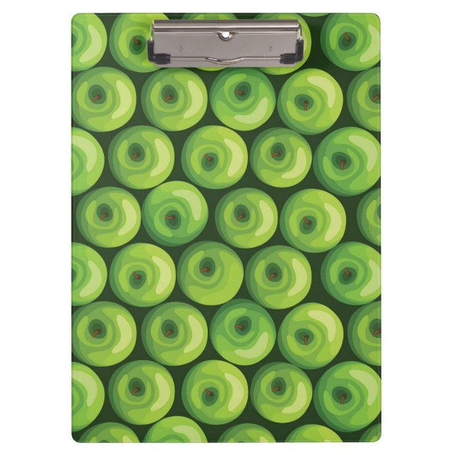 Carpeta De Pinza Modelo con las manzanas verdes (Anverso)