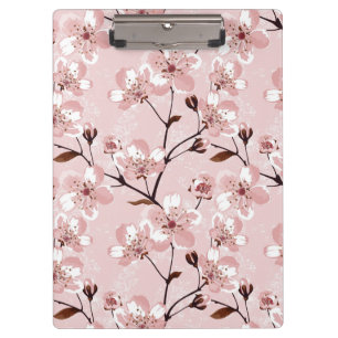 Carpeta De Pinza Modelo de flores de la flor de cerezo