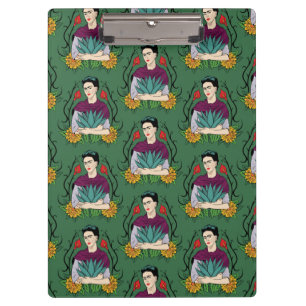 Carpeta De Pinza Modelo de Frida Kahlo el   MI México Lindo