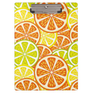Carpeta De Pinza Modelo de la fruta cítrica