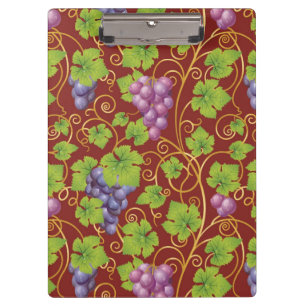 Carpeta De Pinza Modelo de la uva