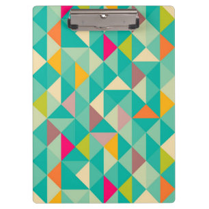 Carpeta De Pinza Modelo de los triángulos