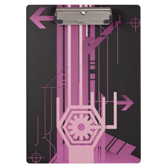 Carpeta De Pinza Modelo de semitono técnico (Anverso)