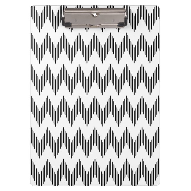 Carpeta De Pinza Modelo de zigzag geométrico 2 (Anverso)