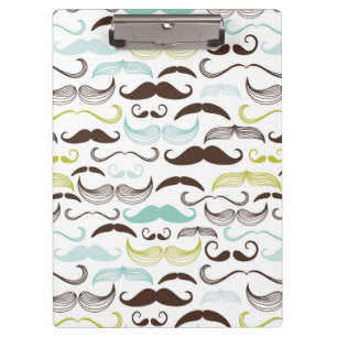 Carpeta De Pinza Modelo del bigote, estilo retro 2