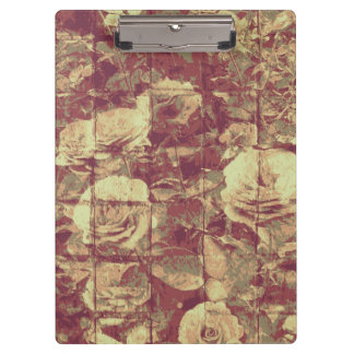 Carpeta De Pinza Modelo del camuflaje del rosa en fondo tejado de