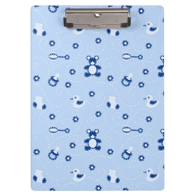 Carpeta De Pinza Modelo del edredón del bebé (Anverso)