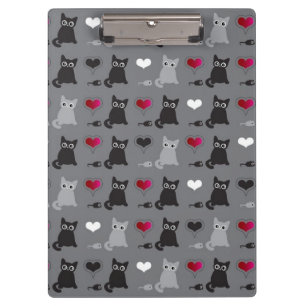 Carpeta De Pinza modelo del gatito y de los ratones