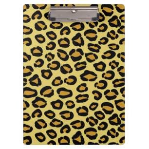 Carpeta De Pinza Modelo del leopardo