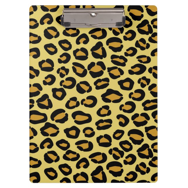 Carpeta De Pinza Modelo del leopardo (Anverso)
