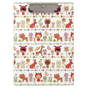 Carpeta De Pinza Modelo del niño y de los animales