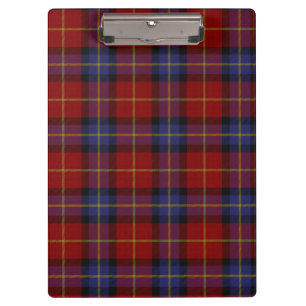 Carpeta De Pinza Modelo del tartán