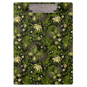 Carpeta De Pinza Modelo del Verde-oro de la primavera