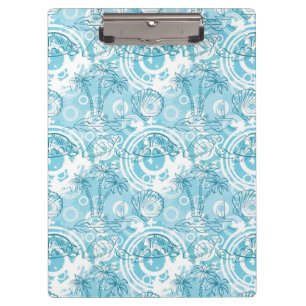 Carpeta De Pinza modelo exótico del océano